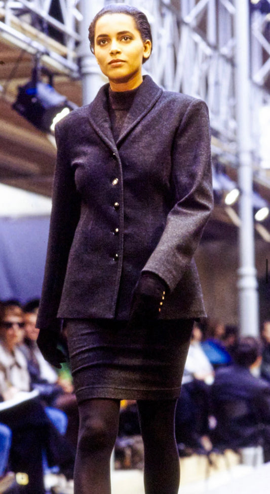 FW1989 Alaïa corseted jacket