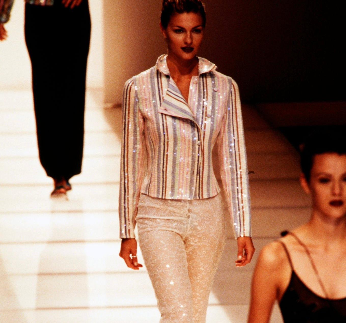 SS1997 Emporio Armani sequined runway jacket