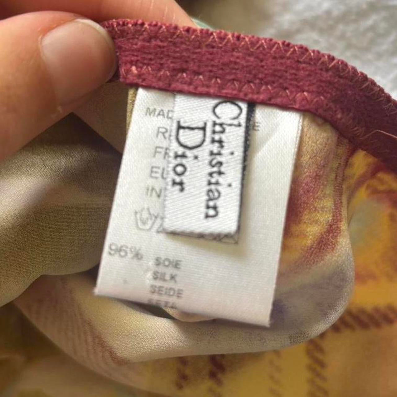 Dior by Galliano silk skirt