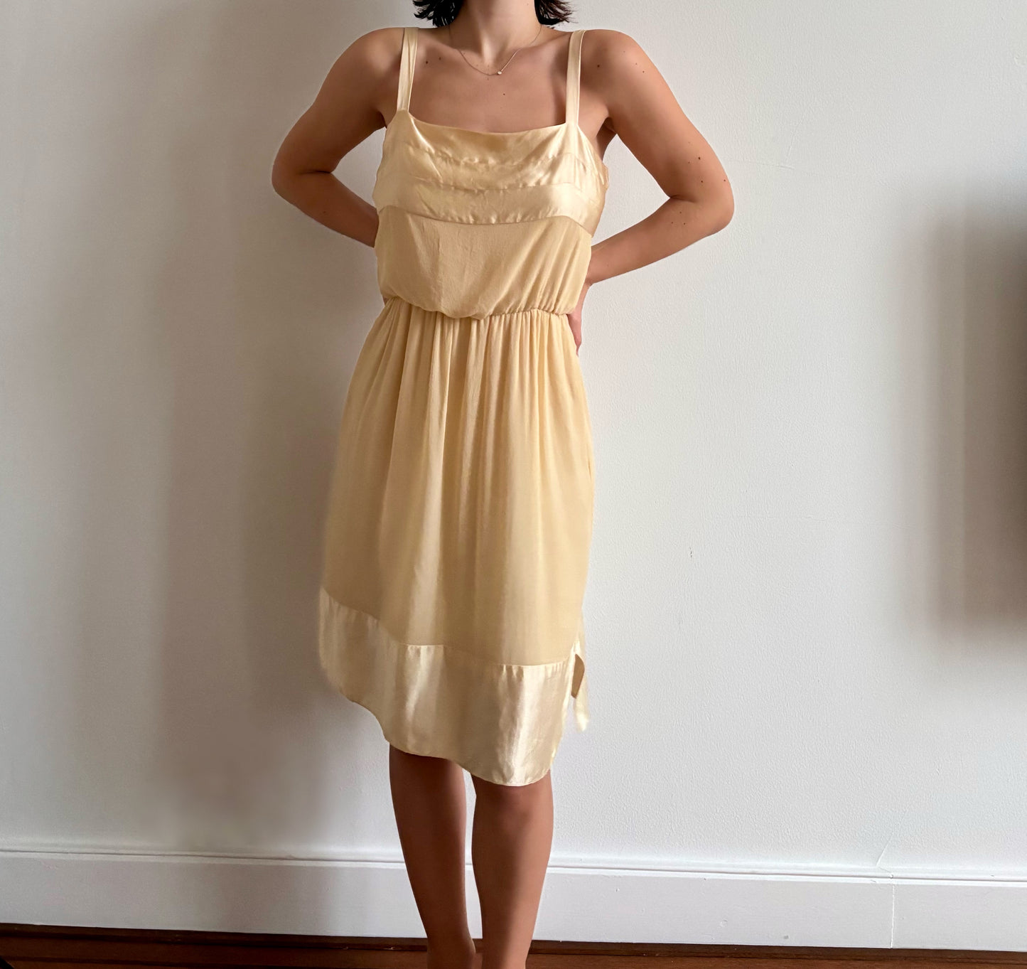 SS1995 Chloe by Karl Lagerfeld runway dress