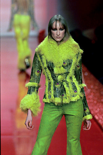 FW1999 Roberto Cavalli shearling coat