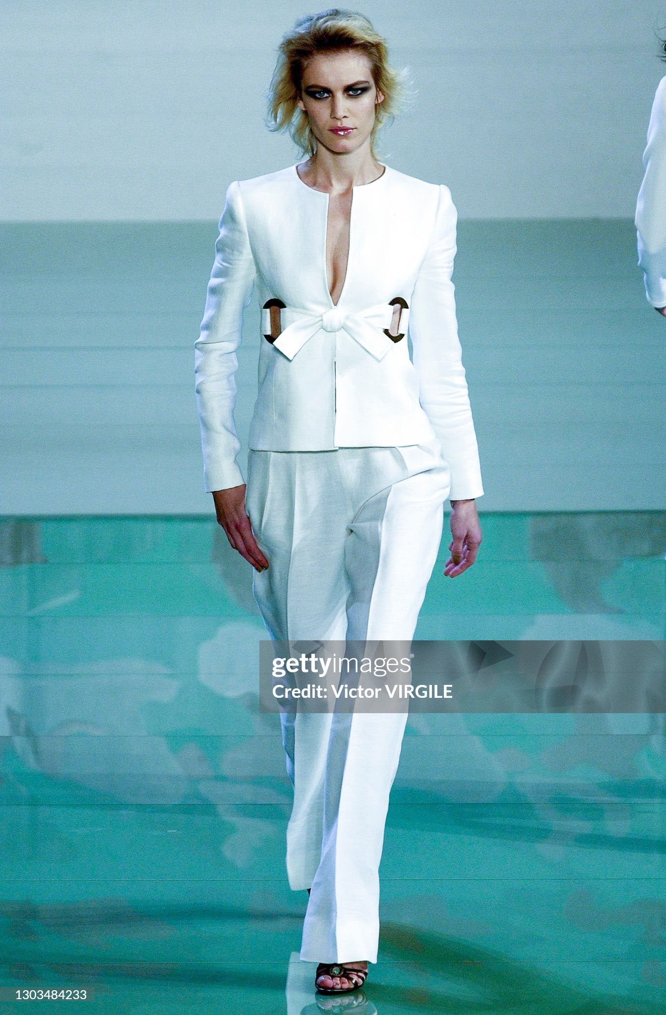 SS2003 Valentino White Runway Set