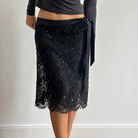 FW2002 Valentino Beaded skirt