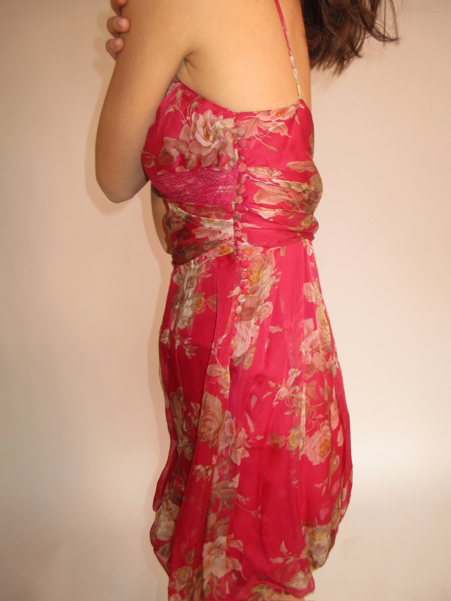 Christian Dior by John Galliano Floral & Lace Dress