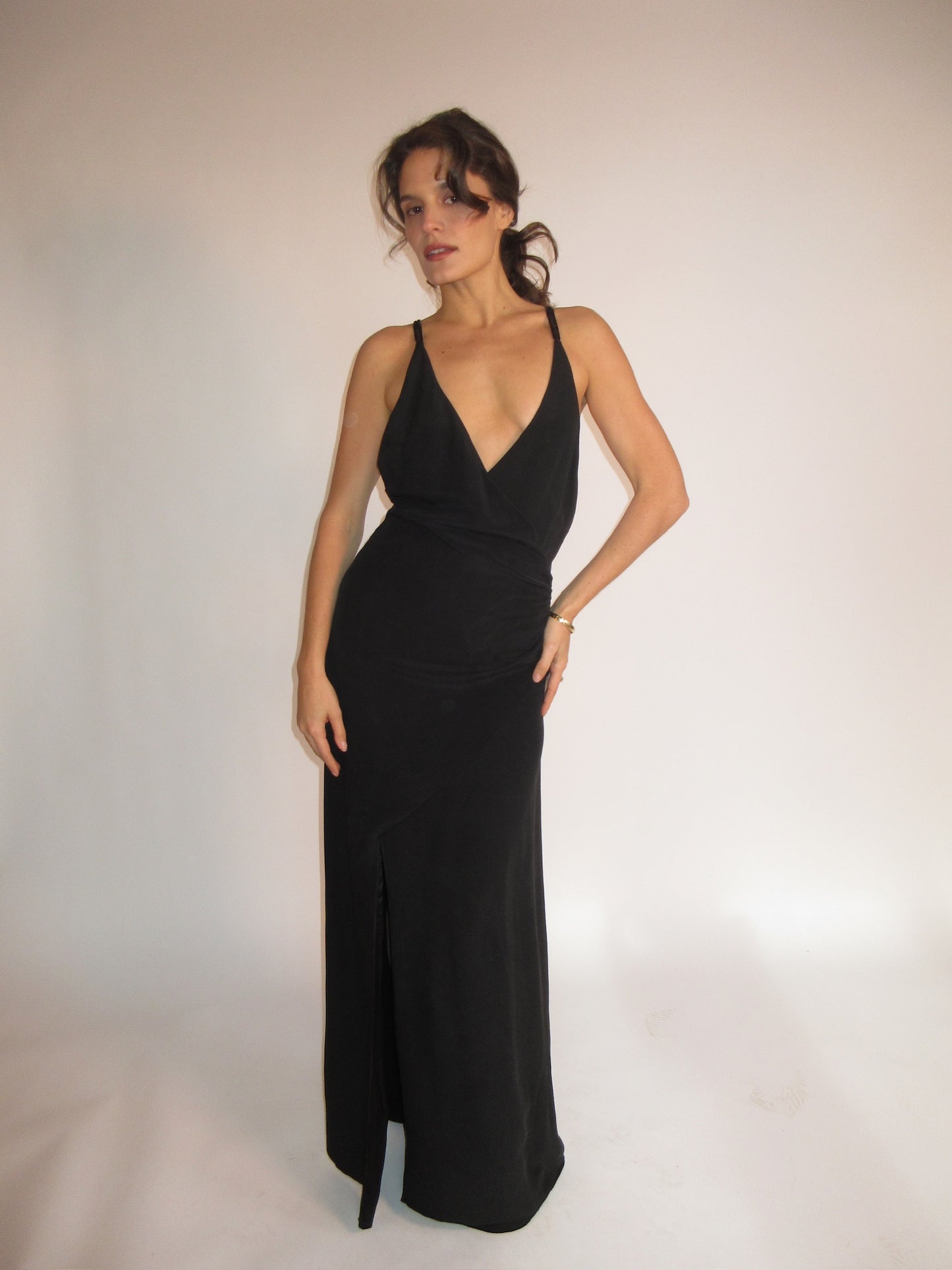 FW2001 Valentino Backless gown