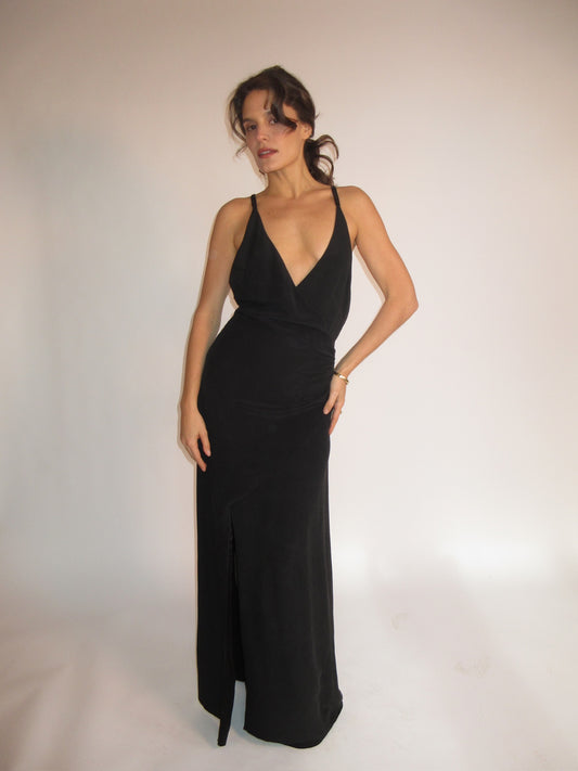 FW2001 Valentino Backless gown