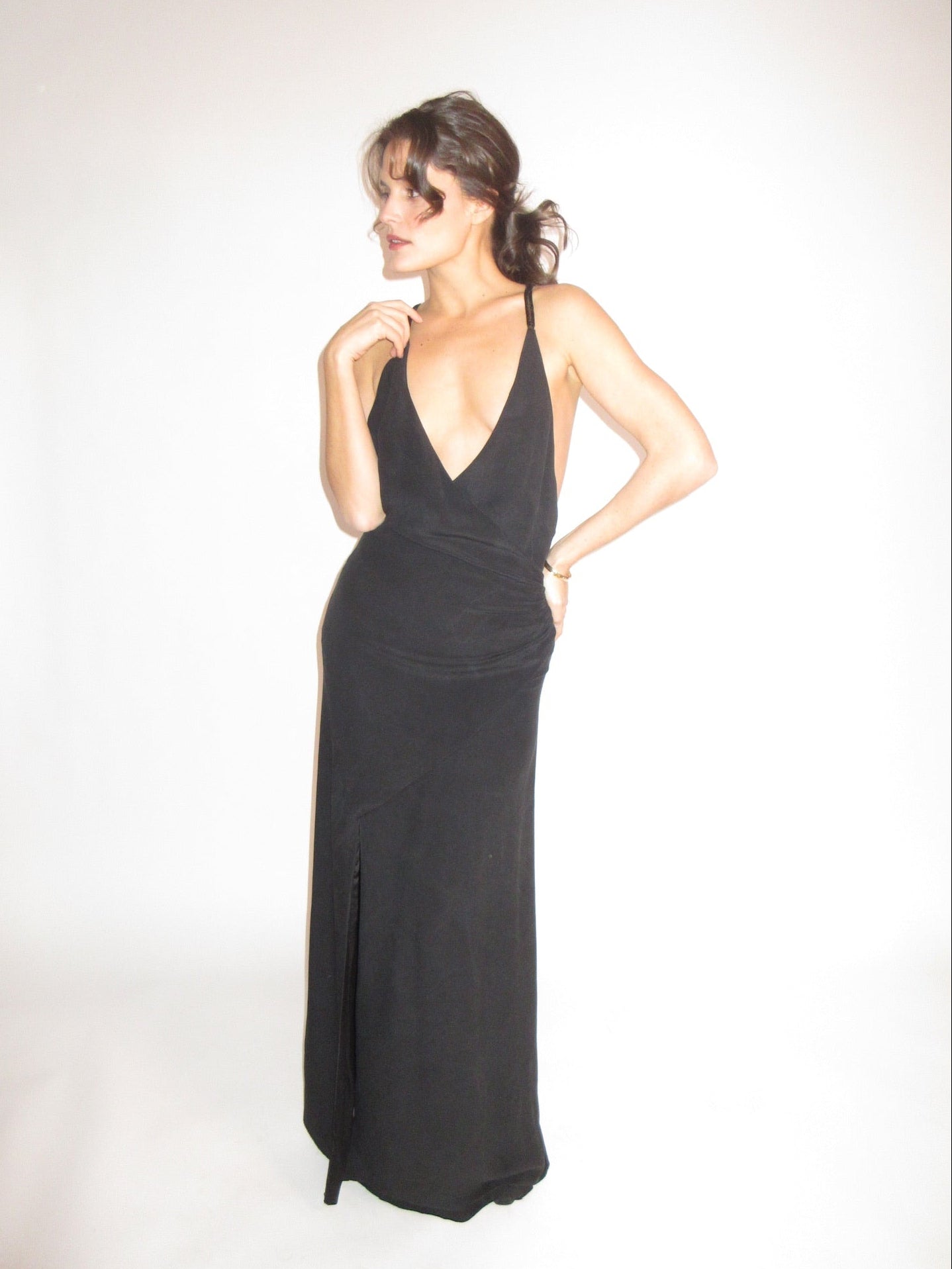 FW2001 Valentino Backless gown
