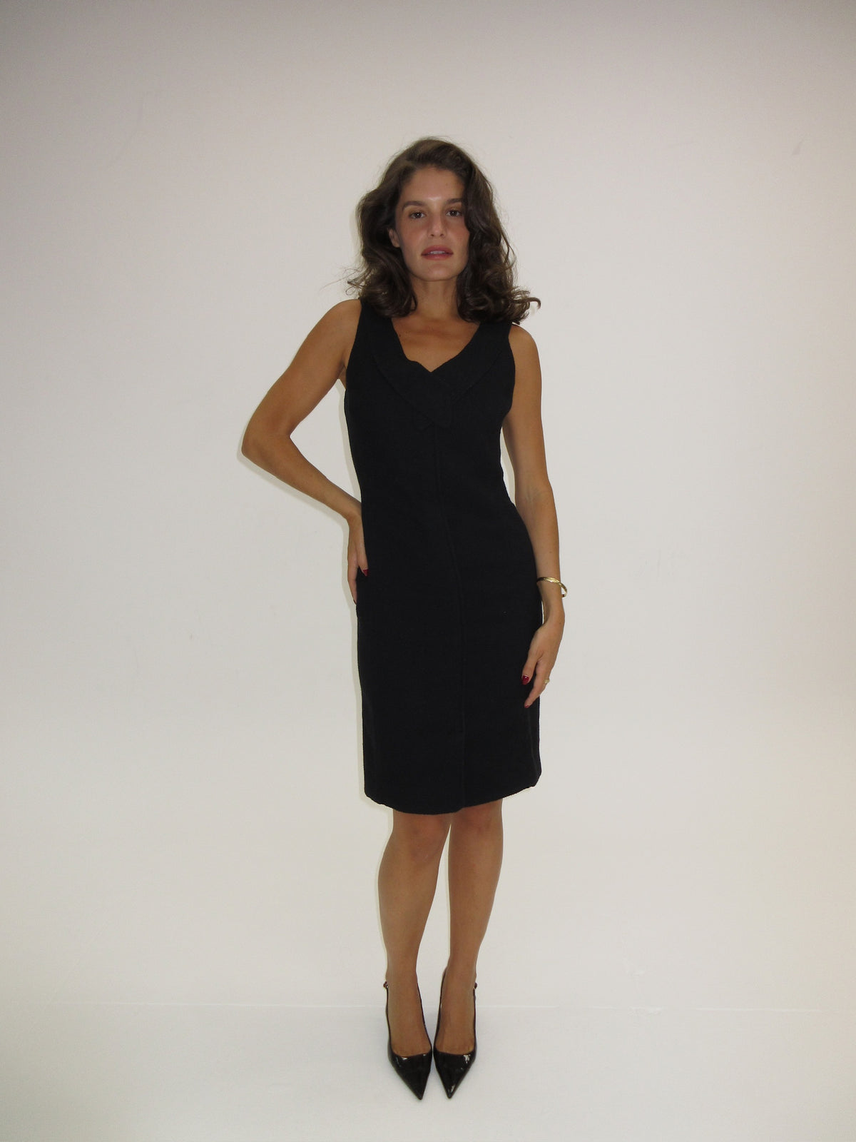 Vintage Fendi black dress