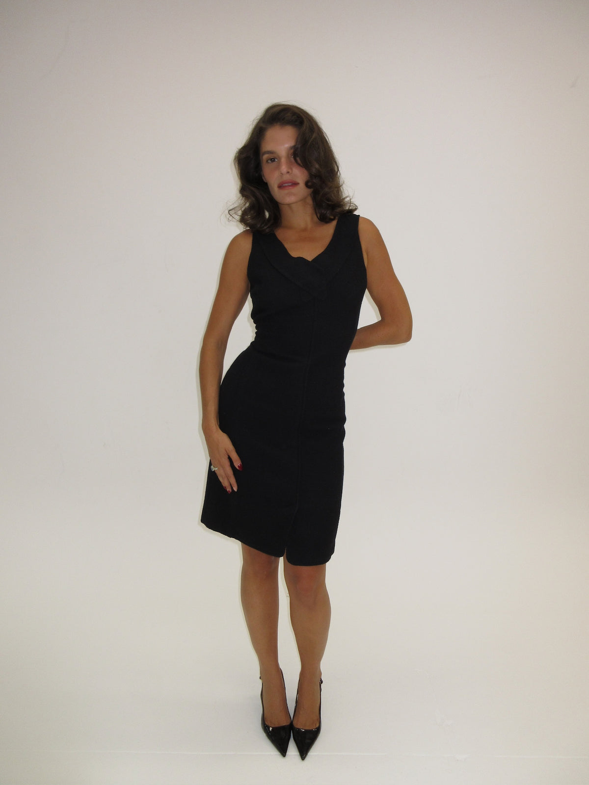 Vintage Fendi black dress