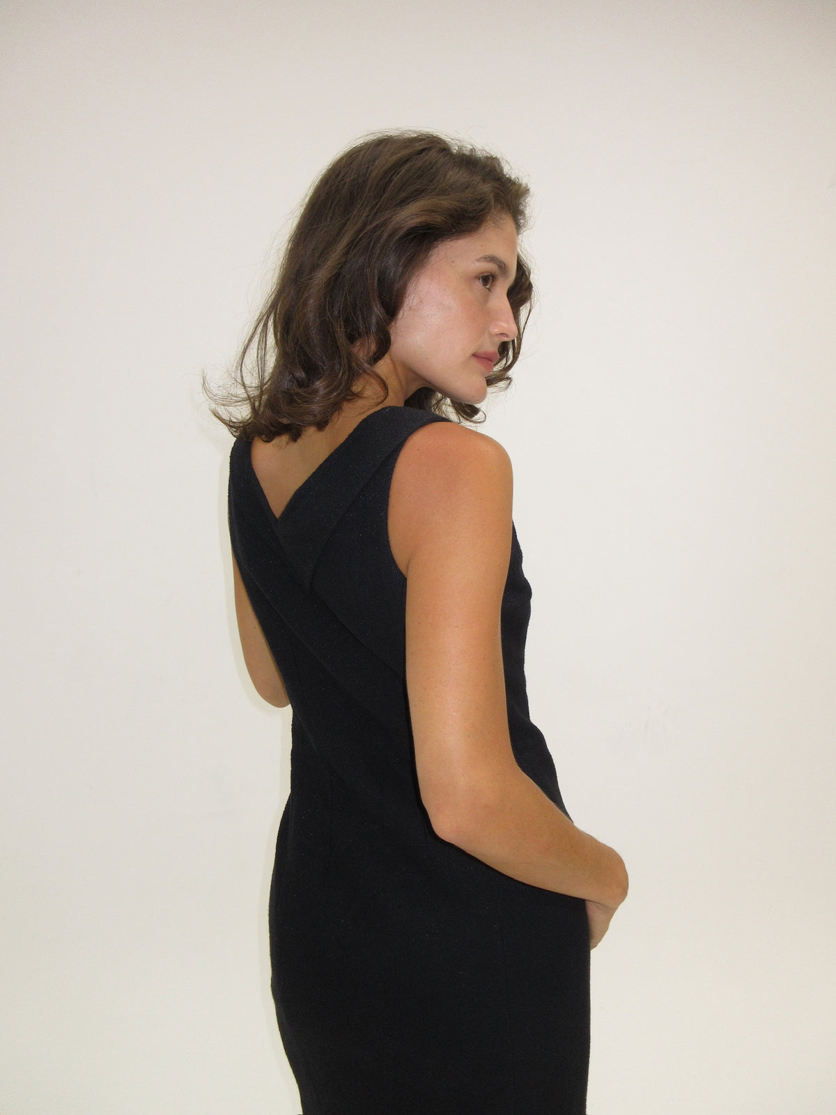 Vintage Fendi black dress