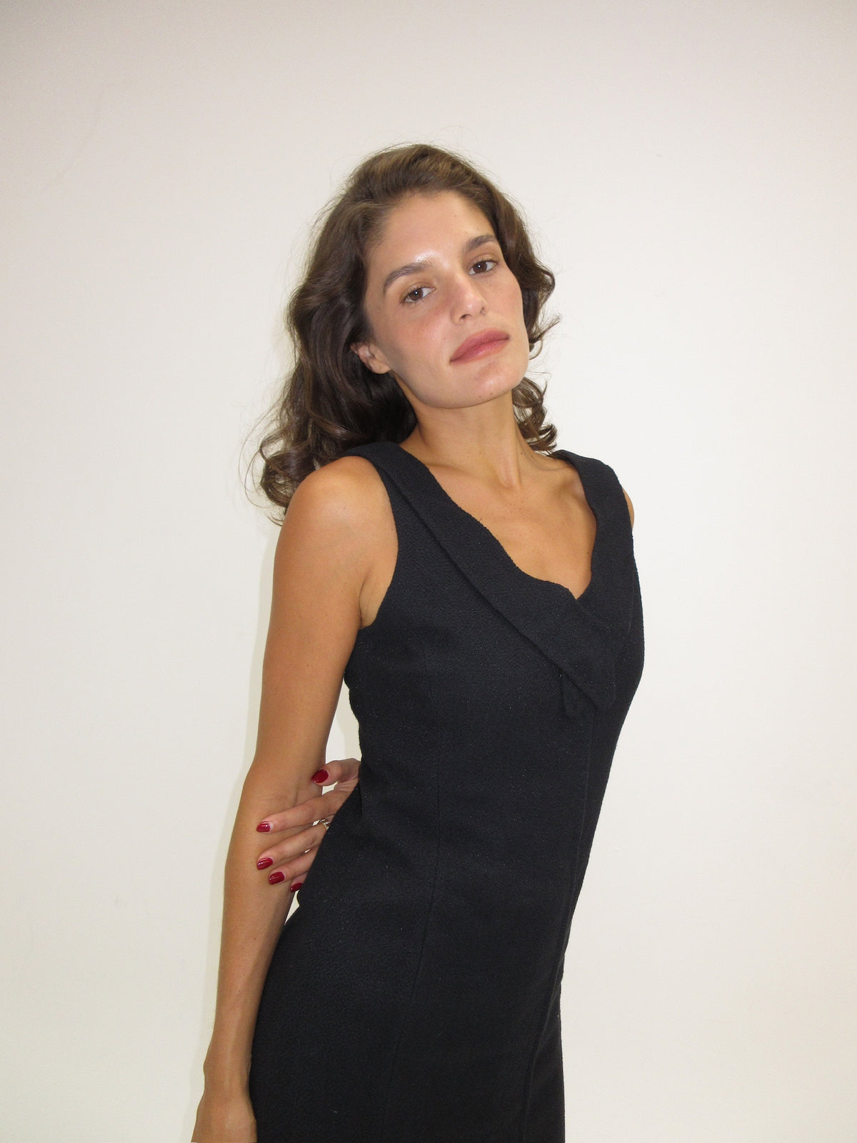 Vintage Fendi black dress