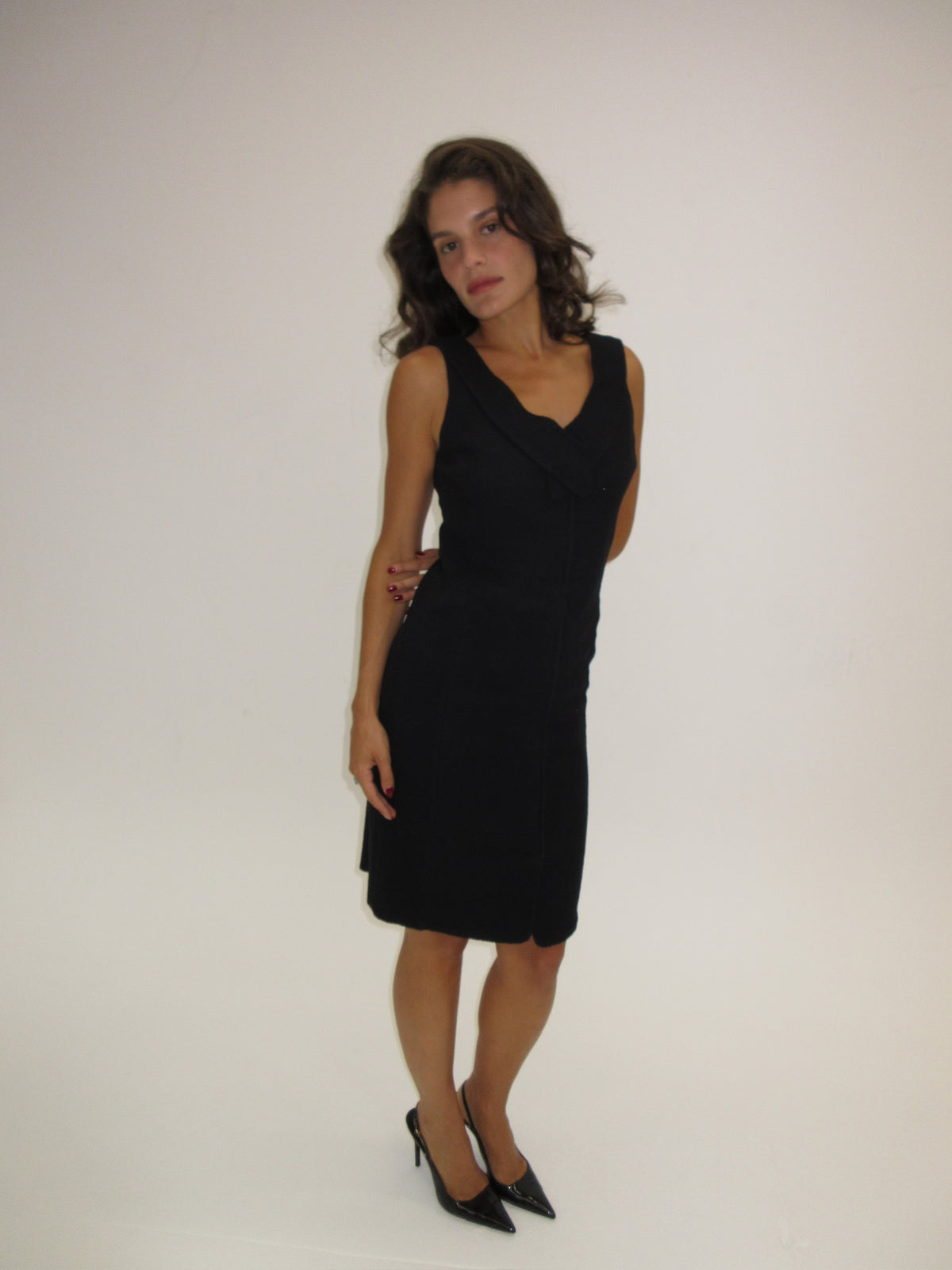 Vintage Fendi black dress