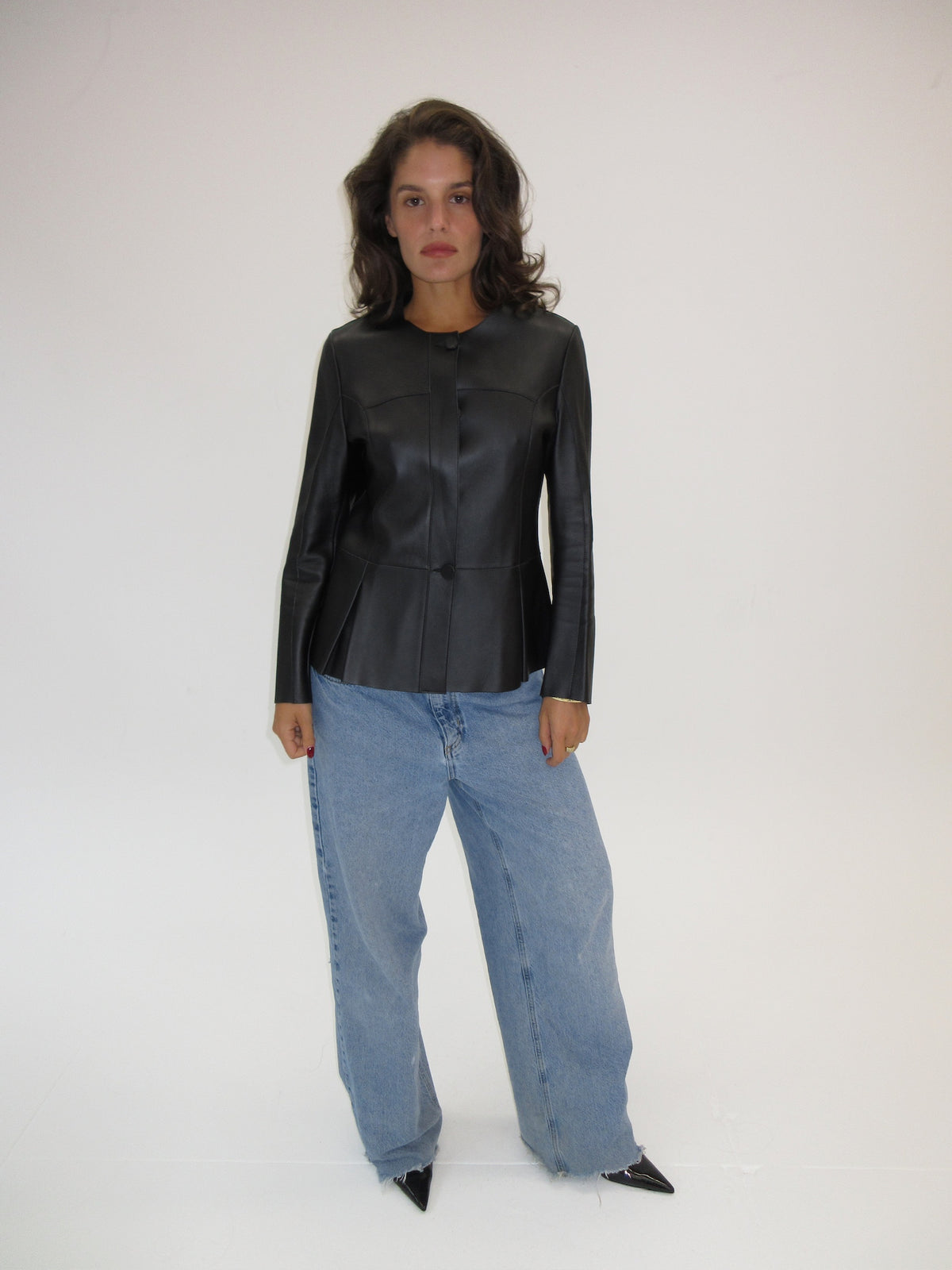 Vintage Fendi Leather Jacket