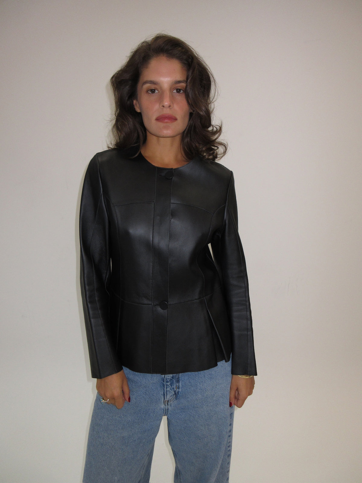 Vintage Fendi Leather Jacket