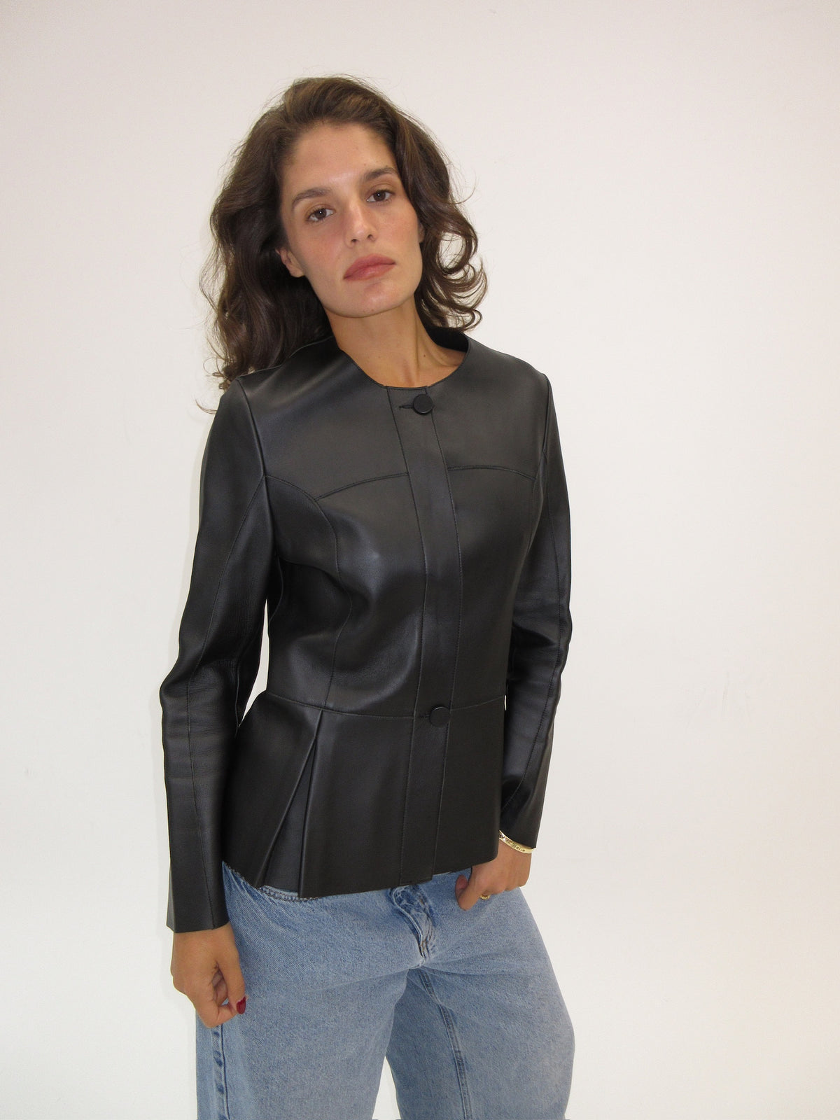 Vintage Fendi Leather Jacket