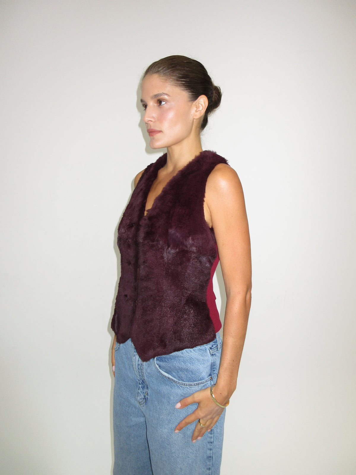 FW1997 Chanel fur vest