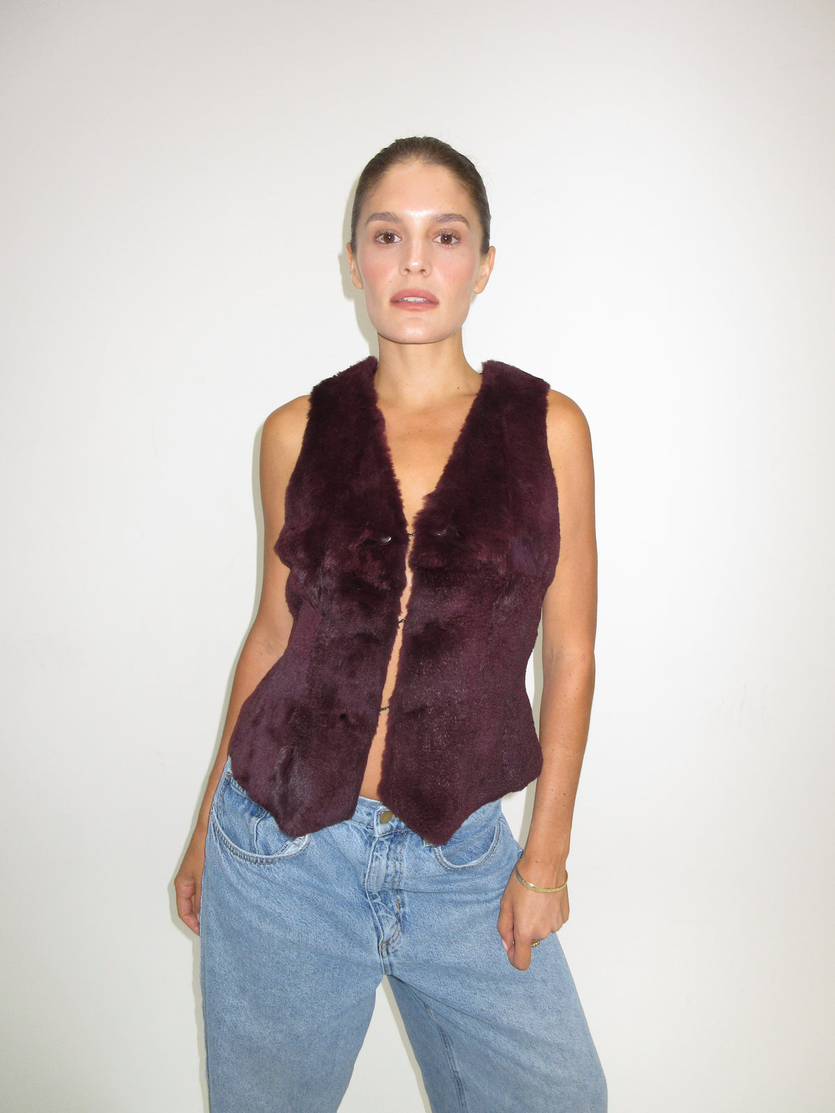 FW1997 Chanel fur vest