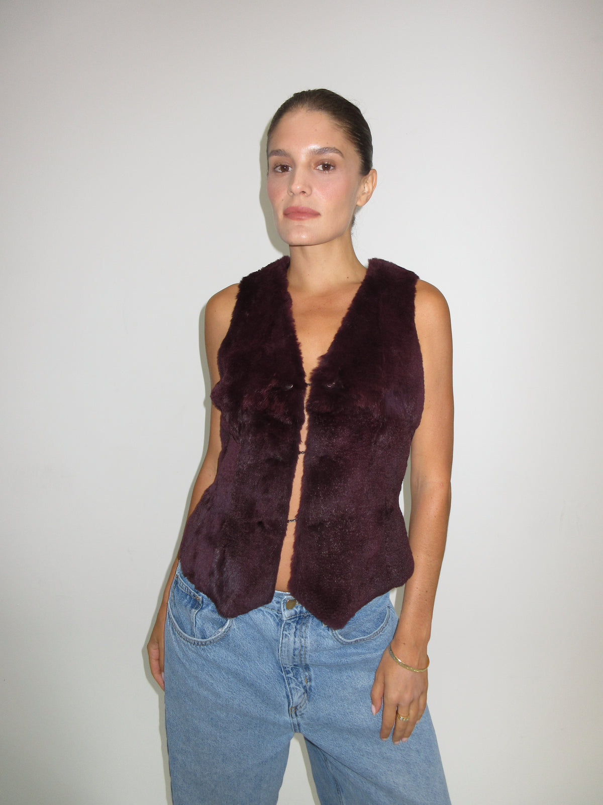 FW1997 Chanel fur vest