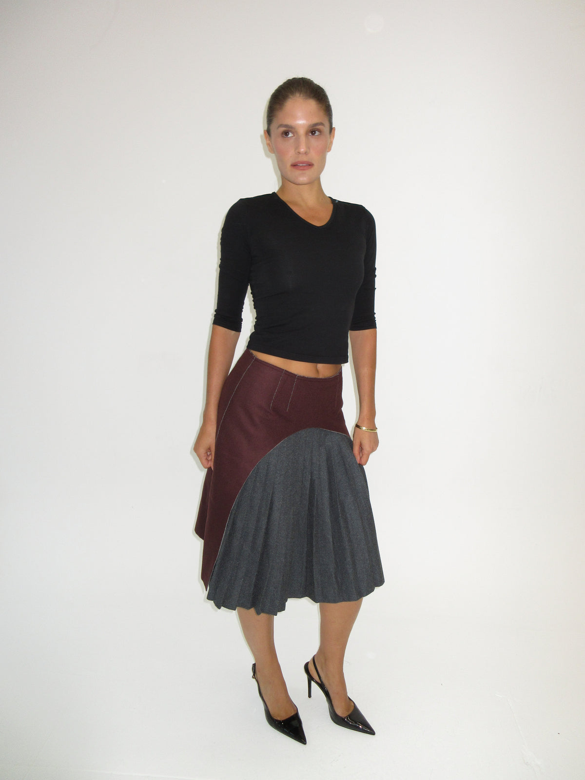 Vintage Fendi wool skirt
