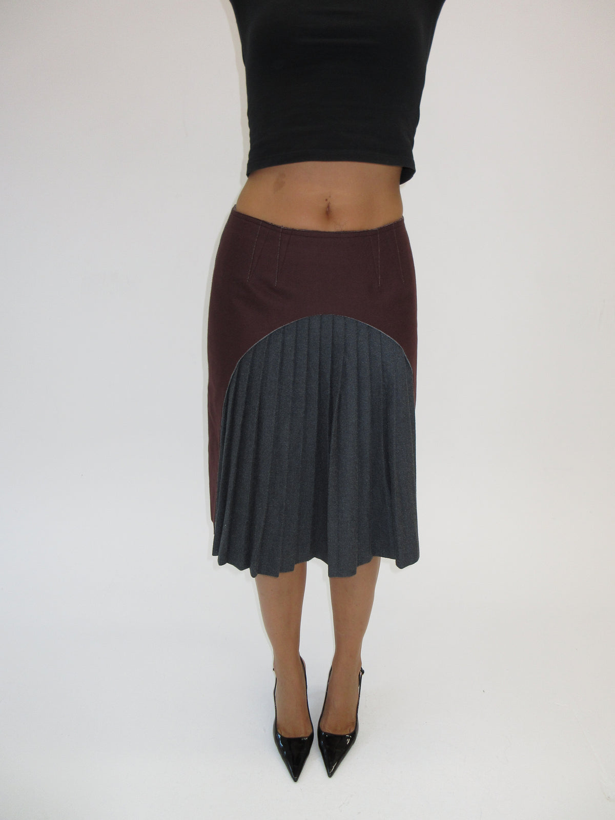 Vintage Fendi wool skirt