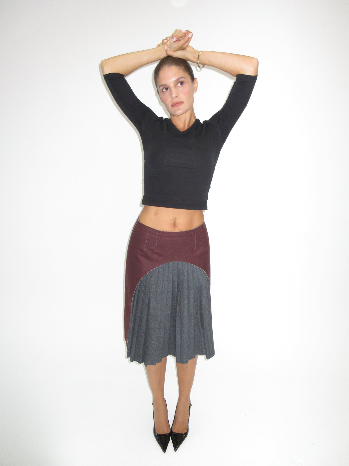 Vintage Fendi wool skirt