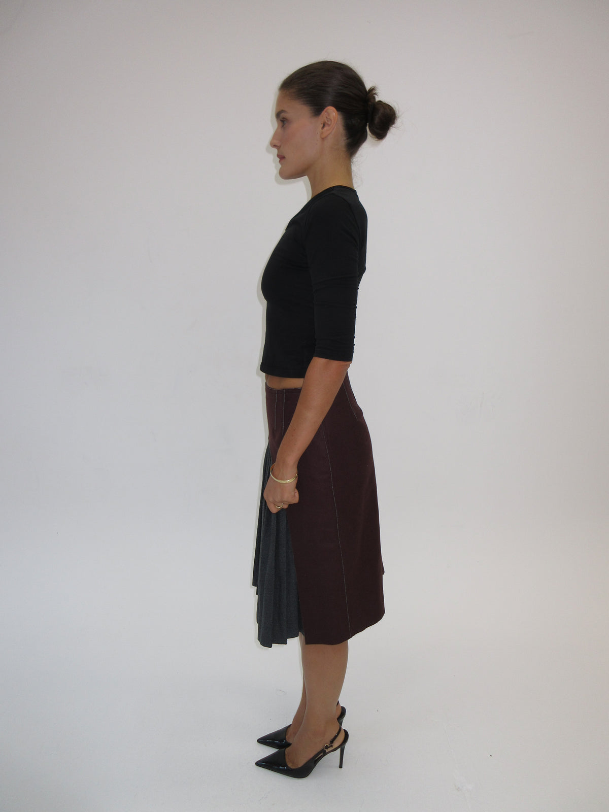 Vintage Fendi wool skirt