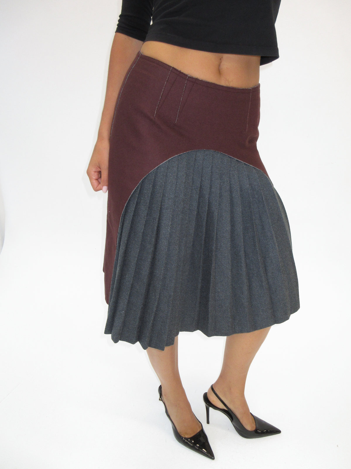Vintage Fendi wool skirt