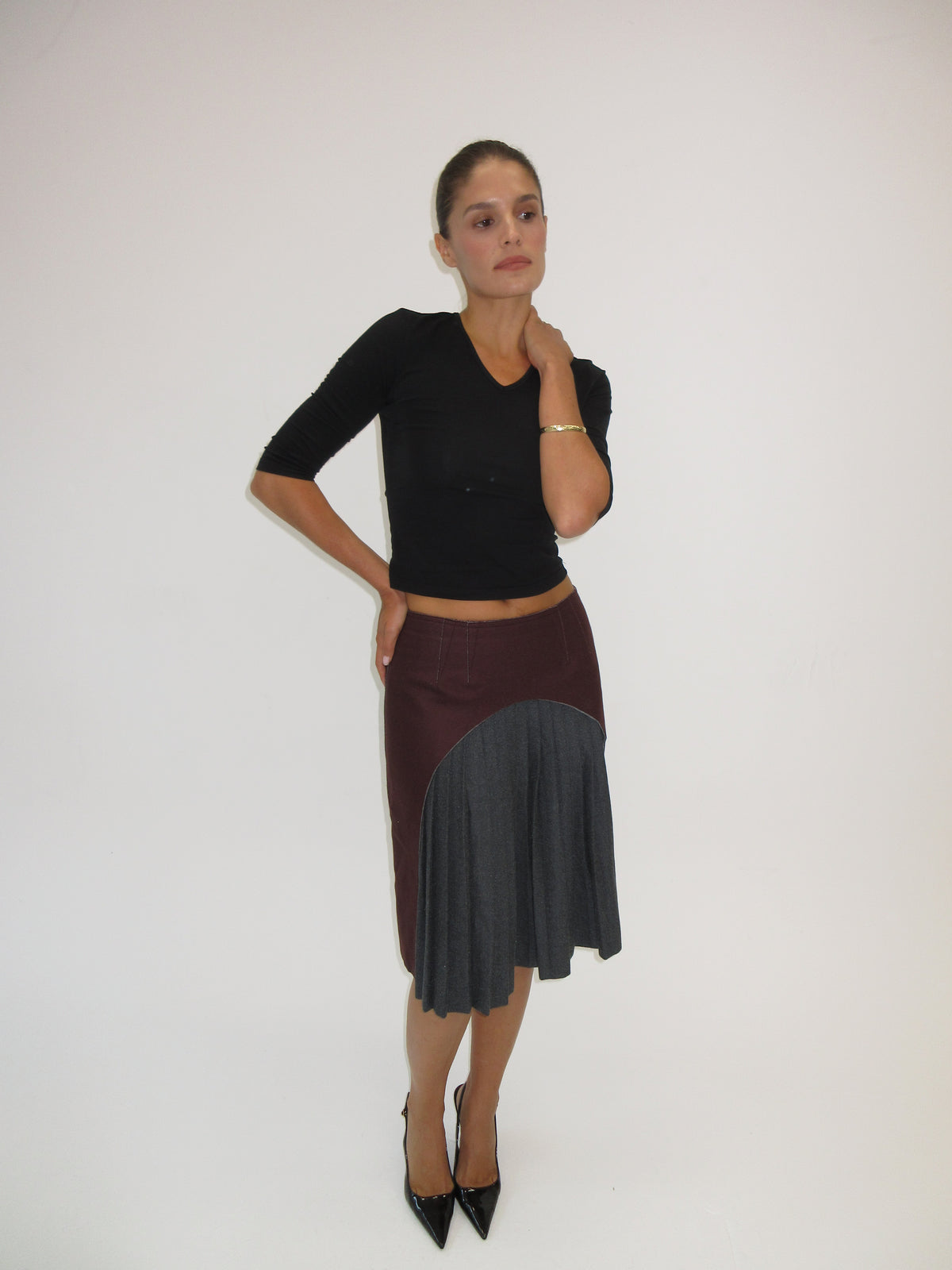 Vintage Fendi wool skirt