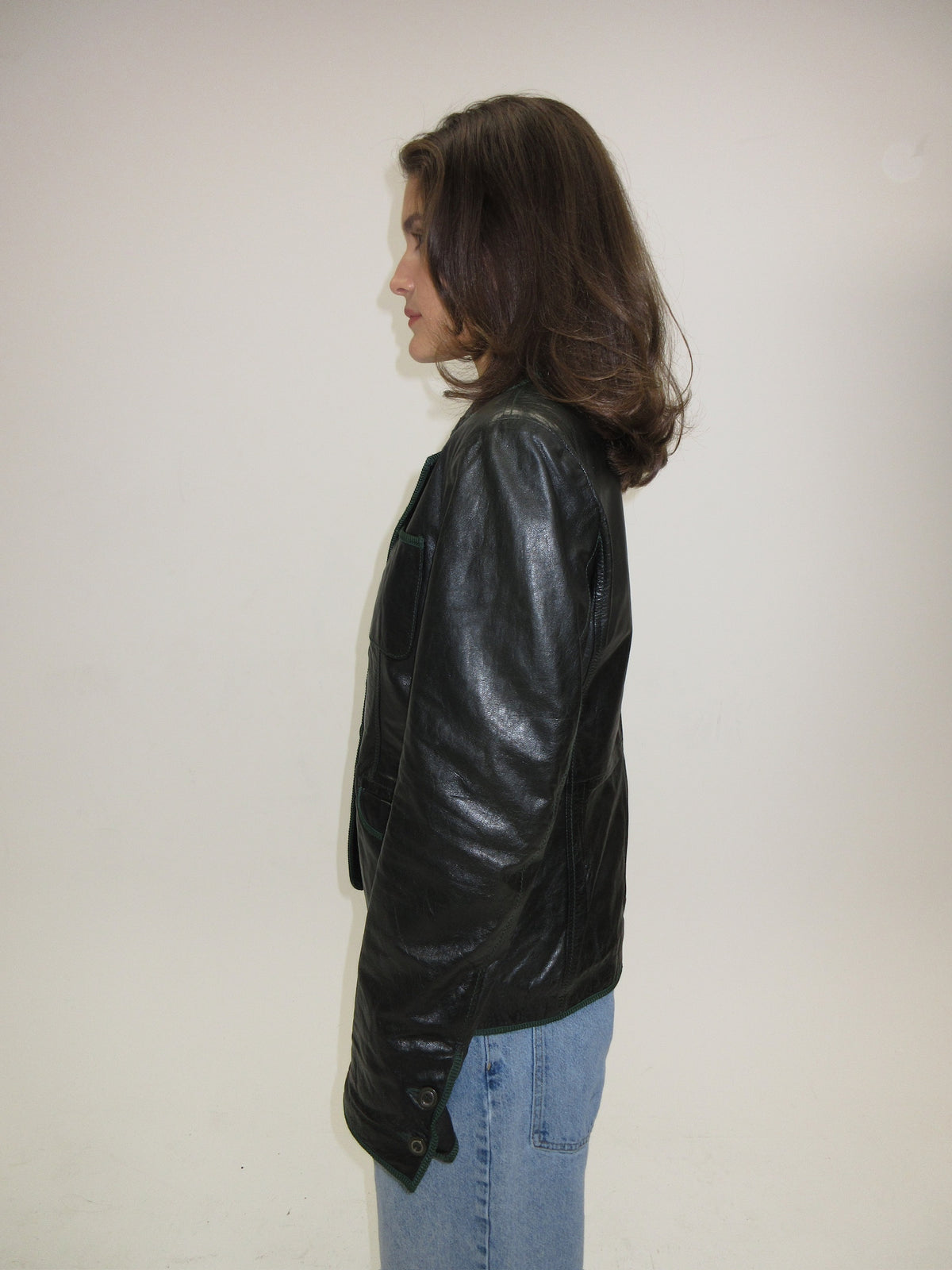 Vintage Just Cavalli leather jacket