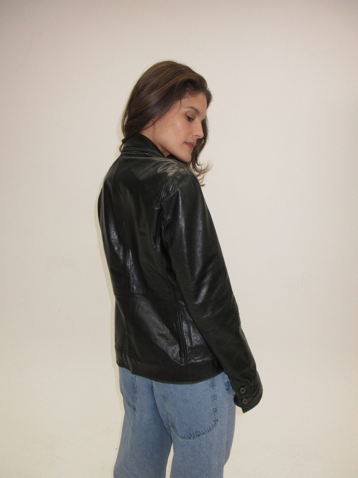 Vintage Just Cavalli leather jacket