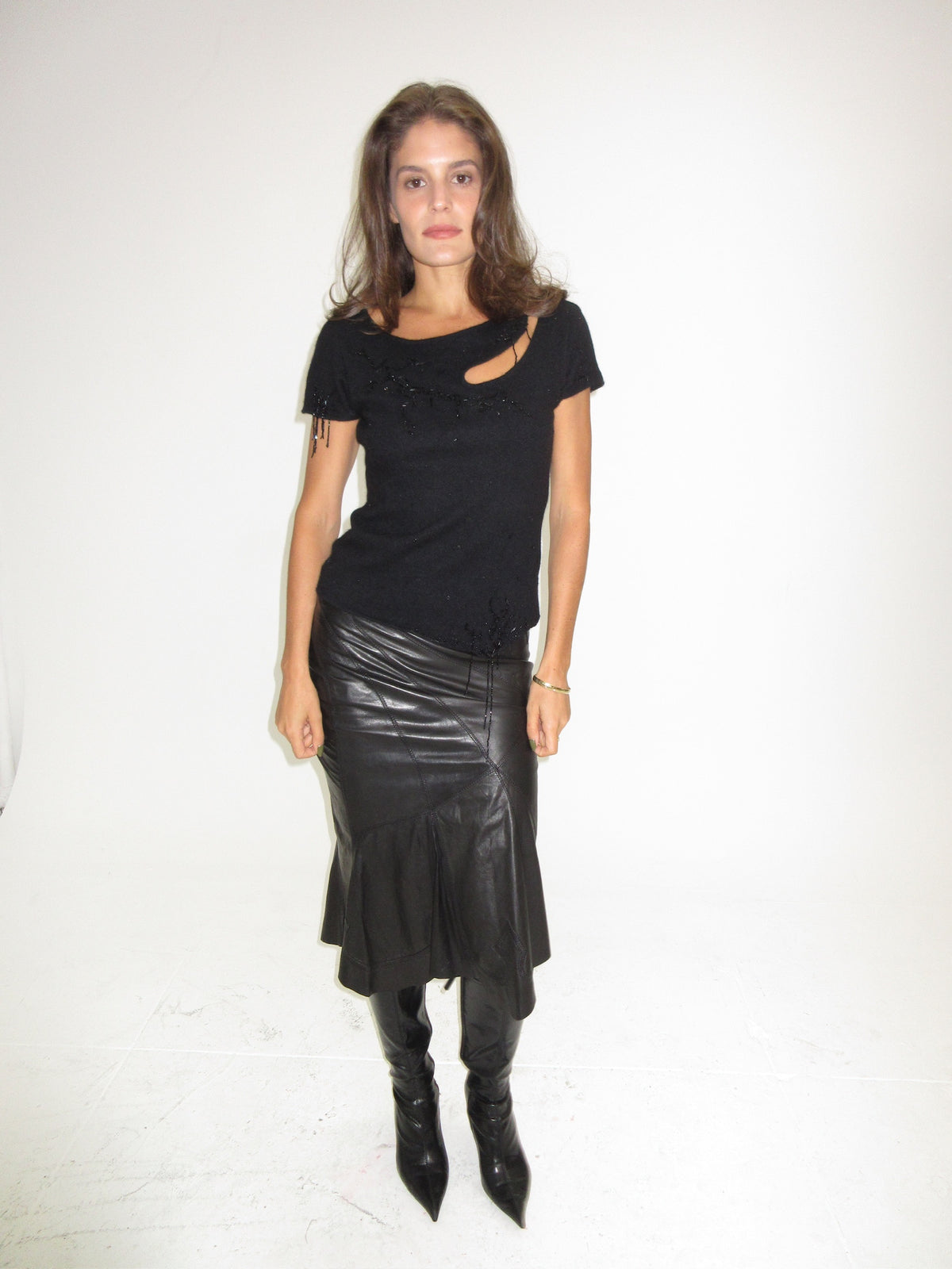 Vintage Lolita Lempicka wool top