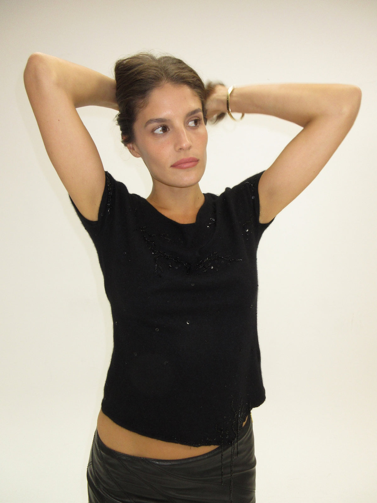 Vintage Lolita Lempicka wool top