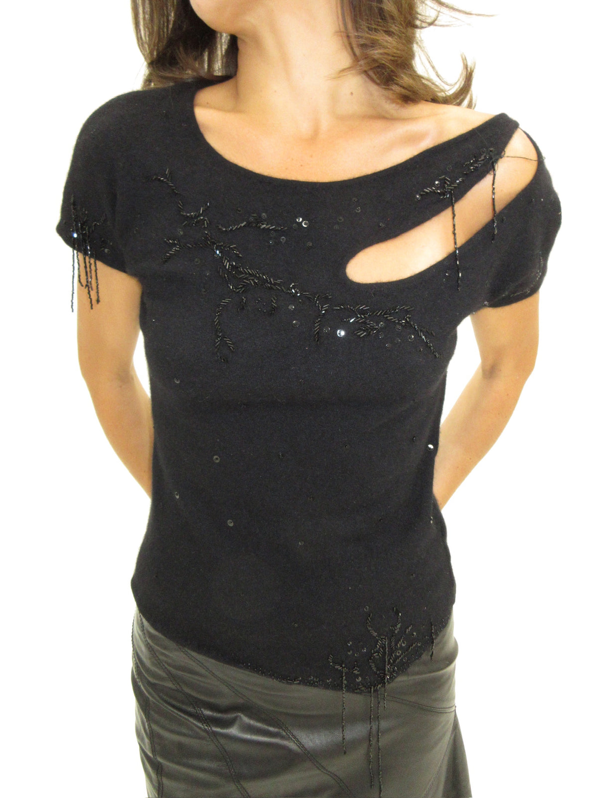Vintage Lolita Lempicka wool top