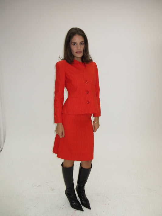 Vintage Valentino skirt suit