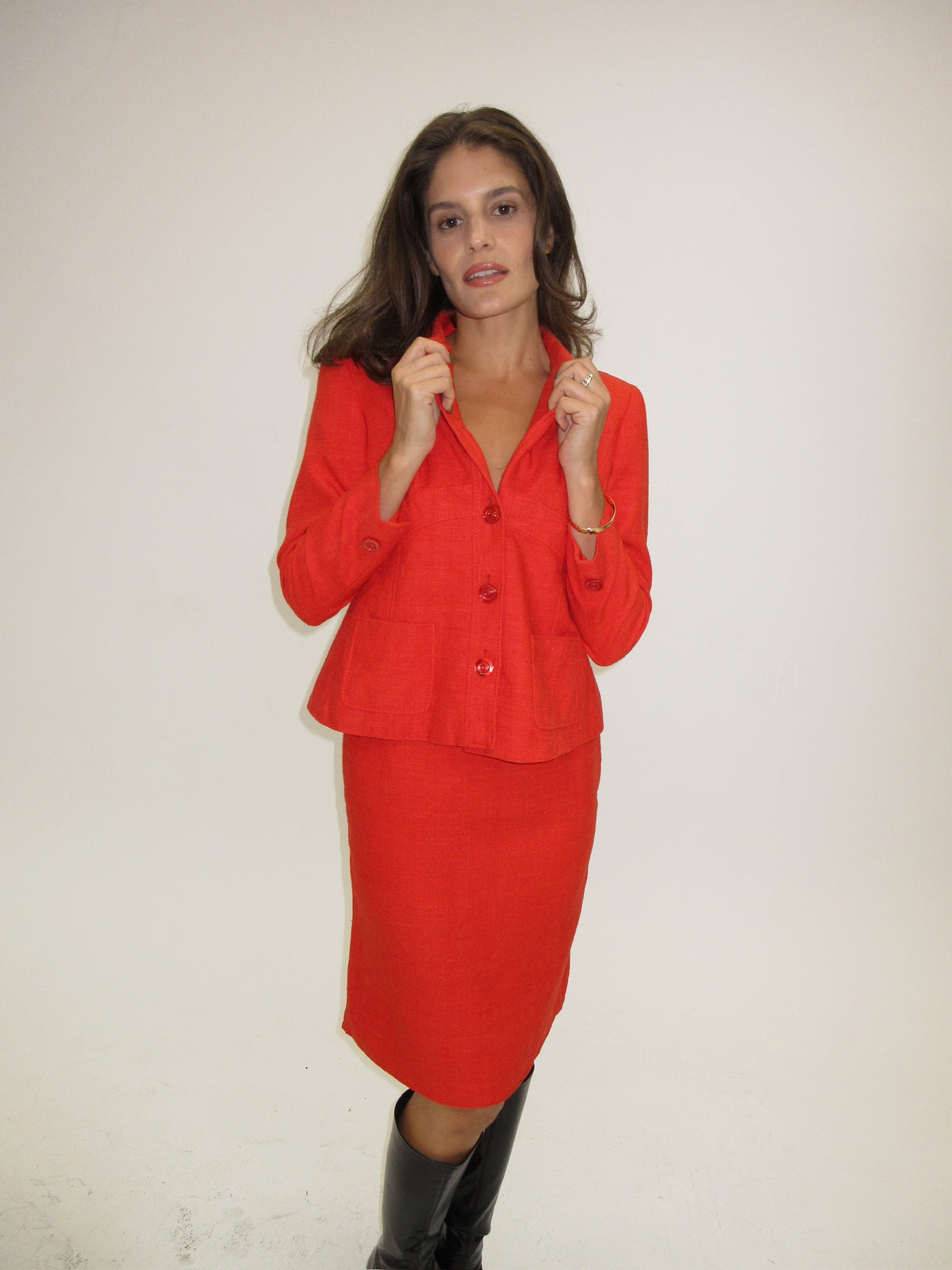 Vintage Valentino skirt suit