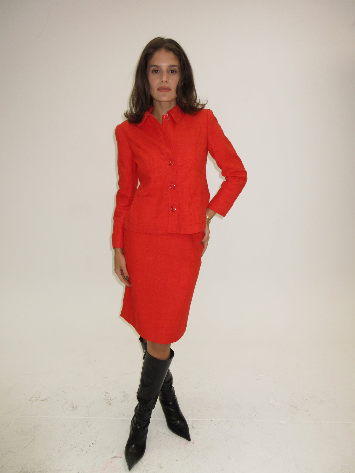 Vintage Valentino skirt suit