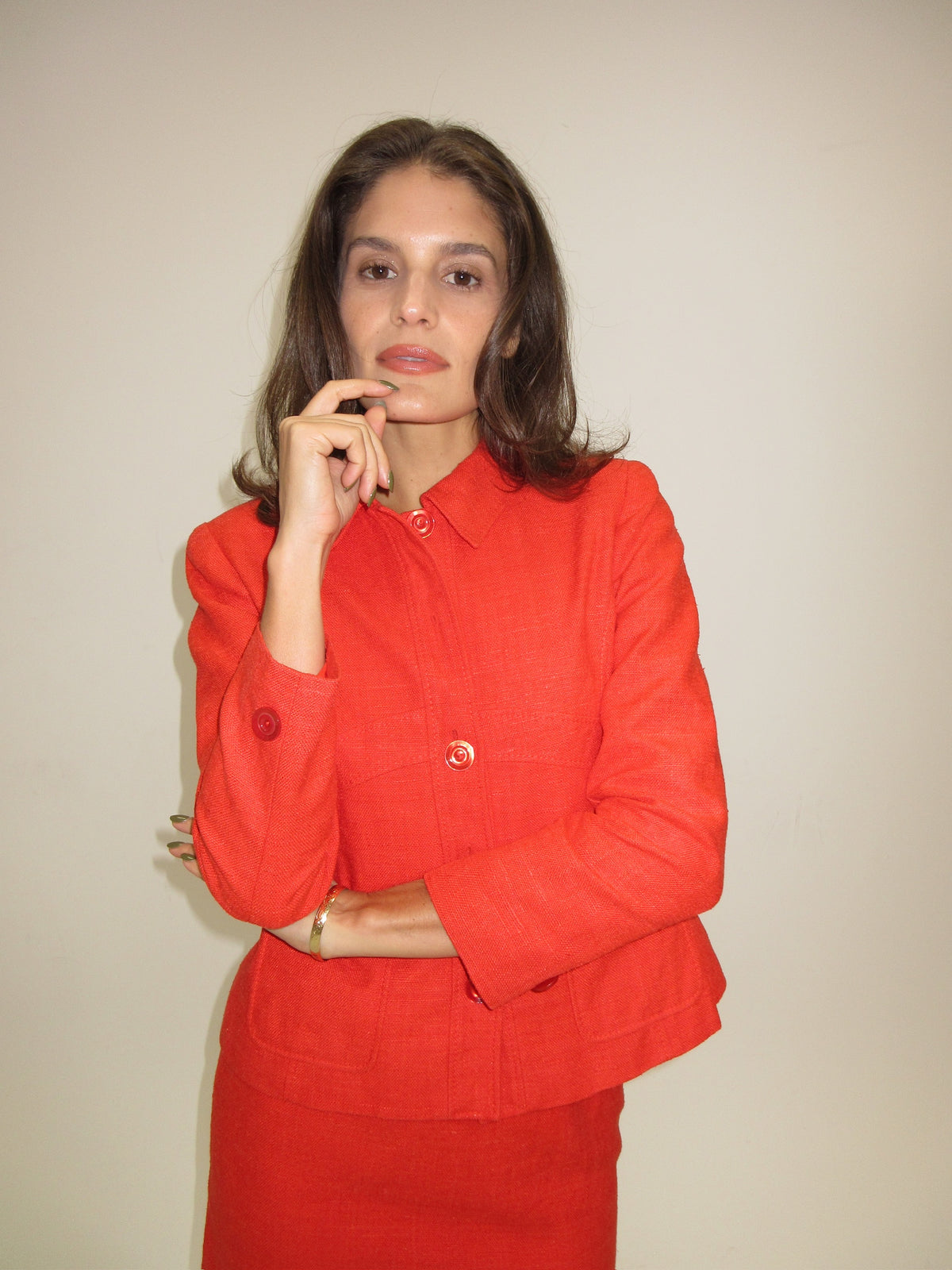 Vintage Valentino skirt suit