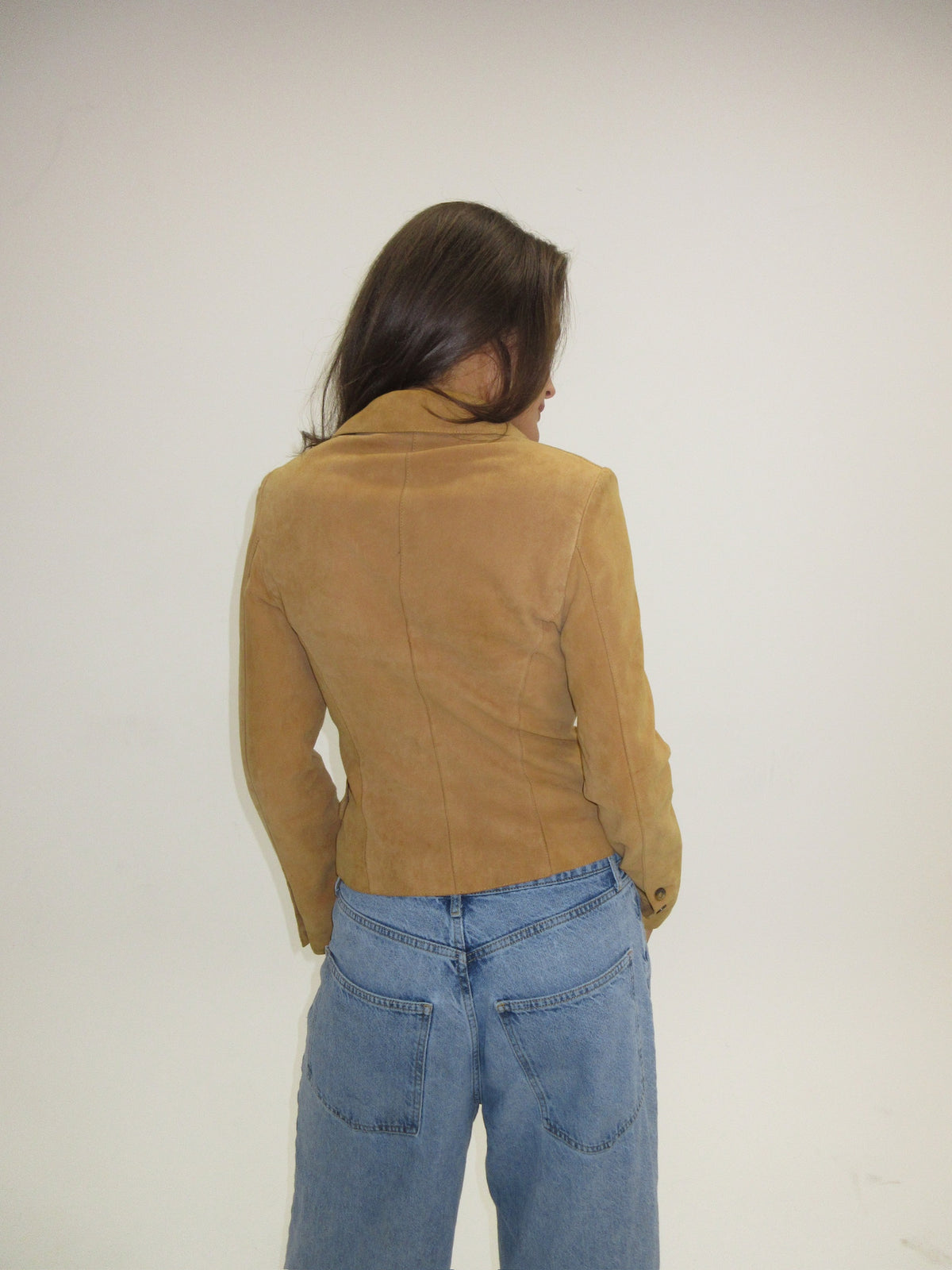 Vintage D&G suede jacket