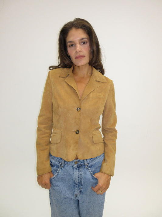 Vintage D&G suede jacket