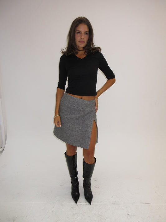 1999 Miu Miu wool skirt