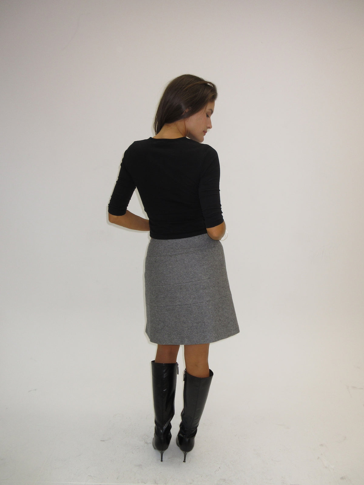 1999 Miu Miu wool skirt