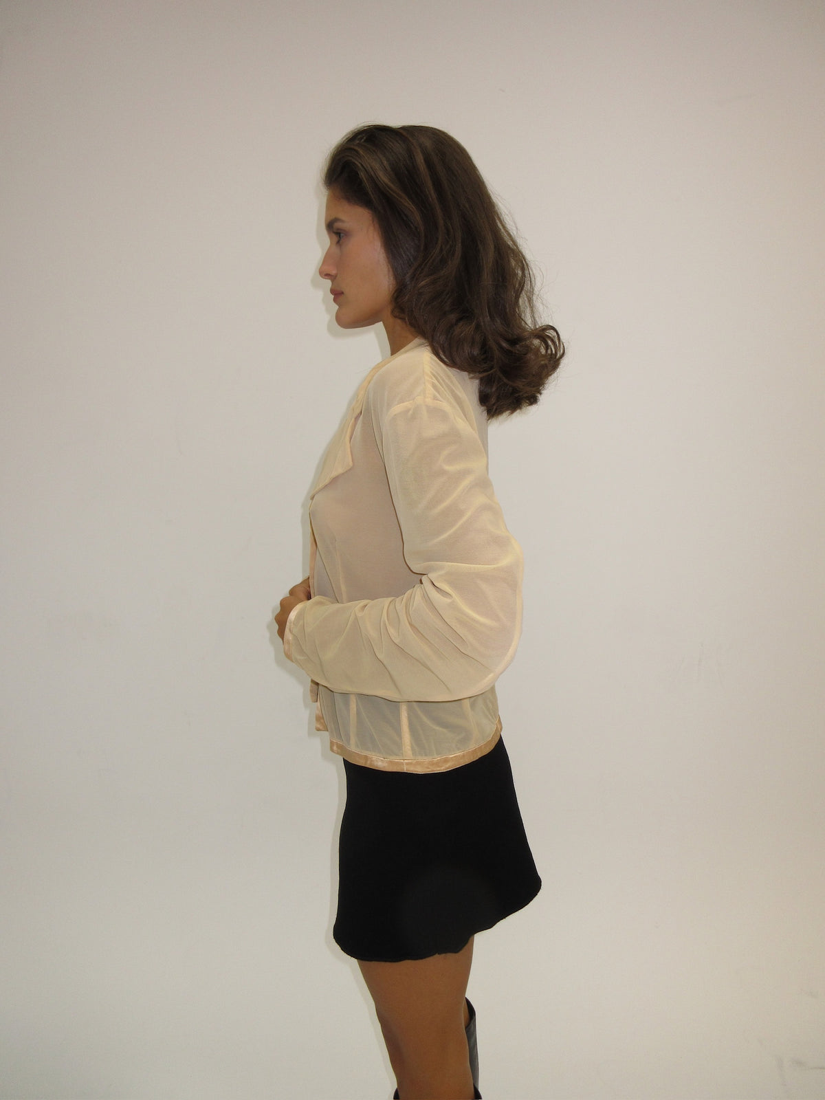 90s Miu Miu nylon skirt