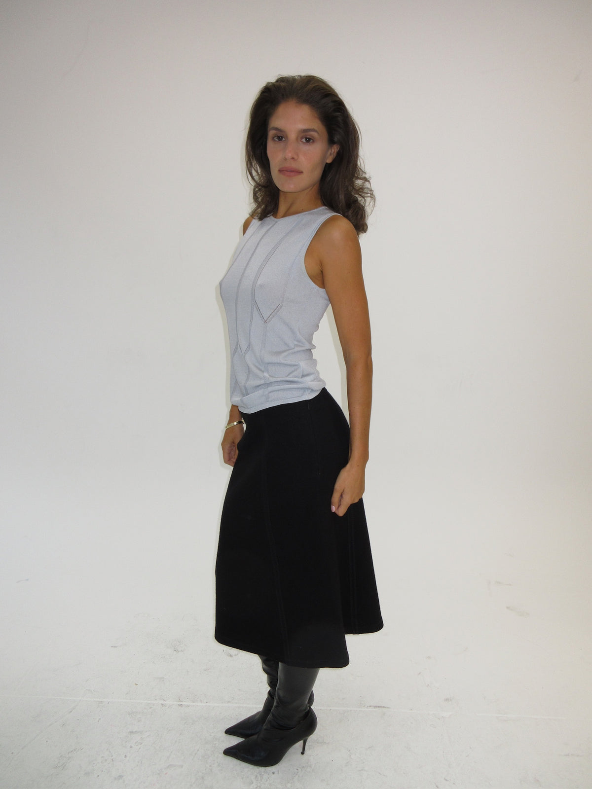 Vintage Alberta Ferretti wool skirt