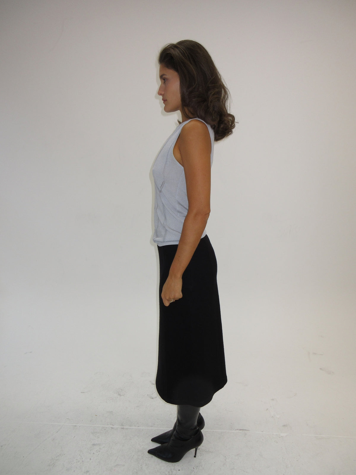 Vintage Alberta Ferretti wool skirt