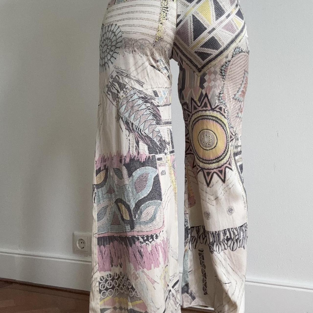 Silk Roberto Cavalli Pants