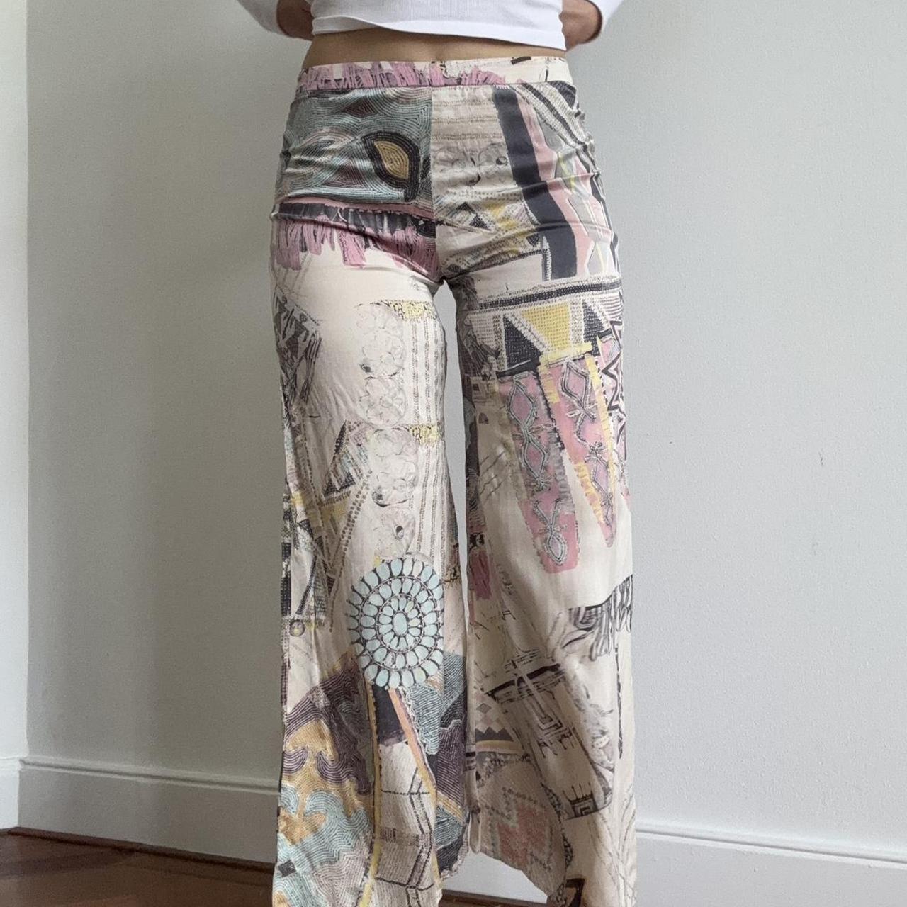Silk Roberto Cavalli Pants