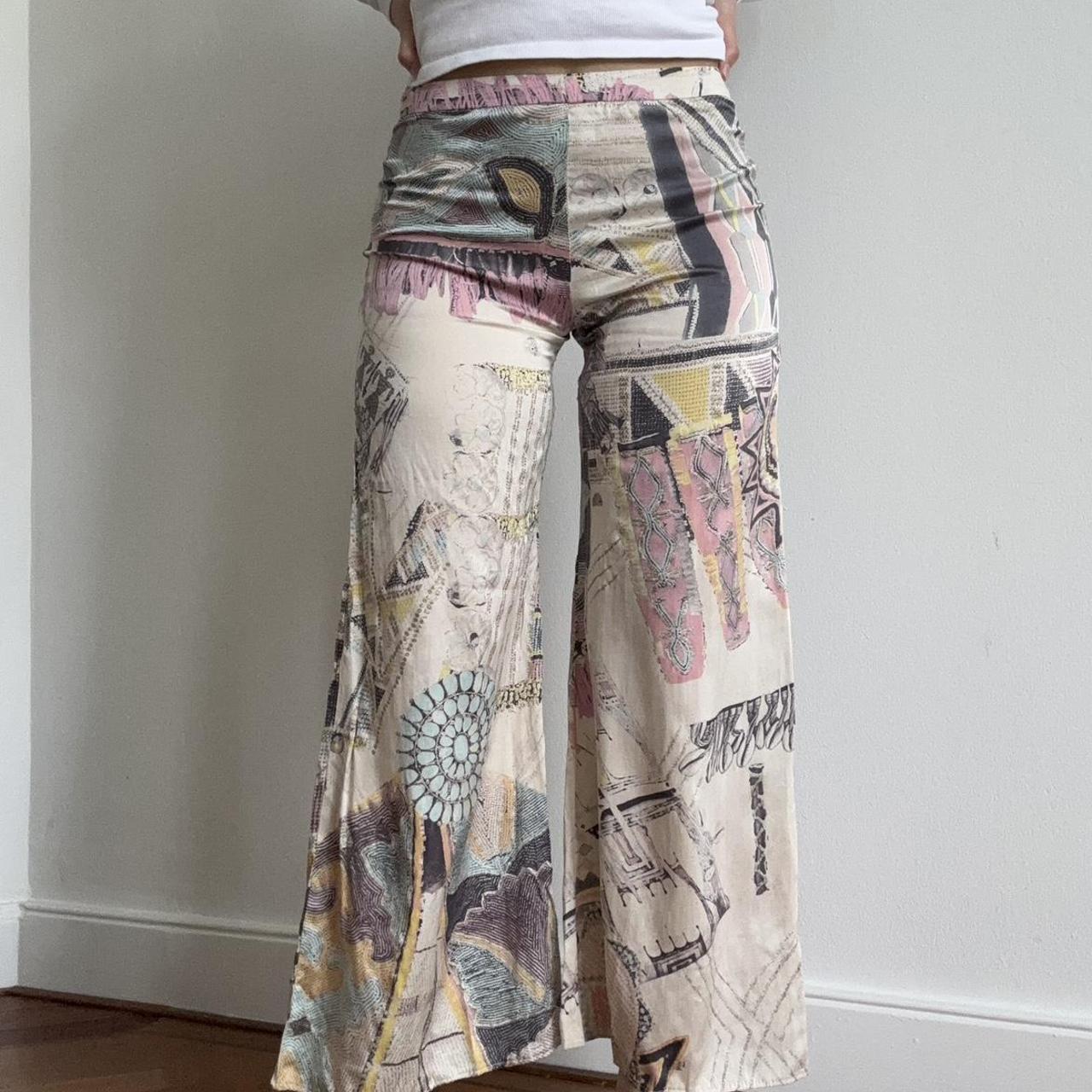 Silk Roberto Cavalli Pants