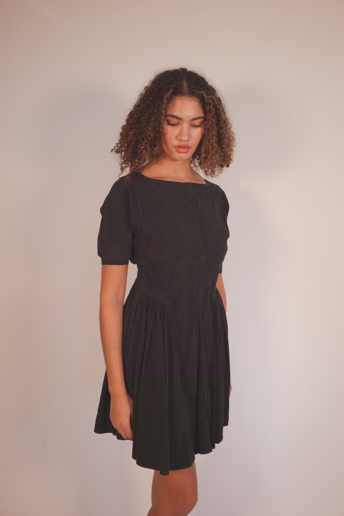 SS1988 Alaia cinched dress