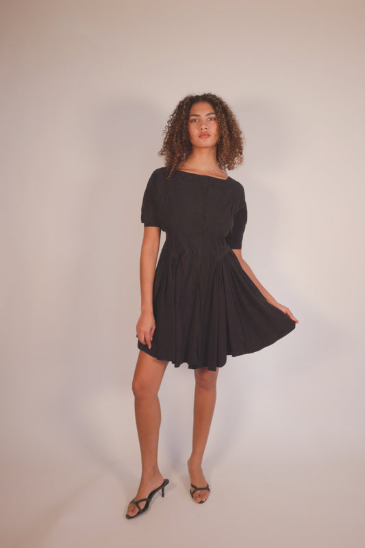 SS1988 Alaia cinched dress