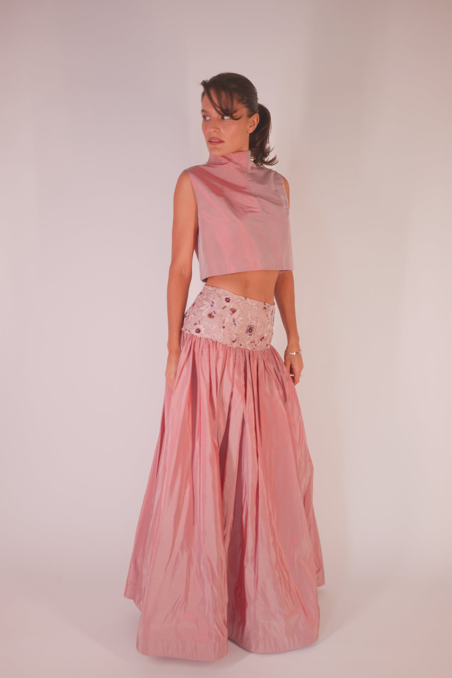 FW1999 Valentino silk gown